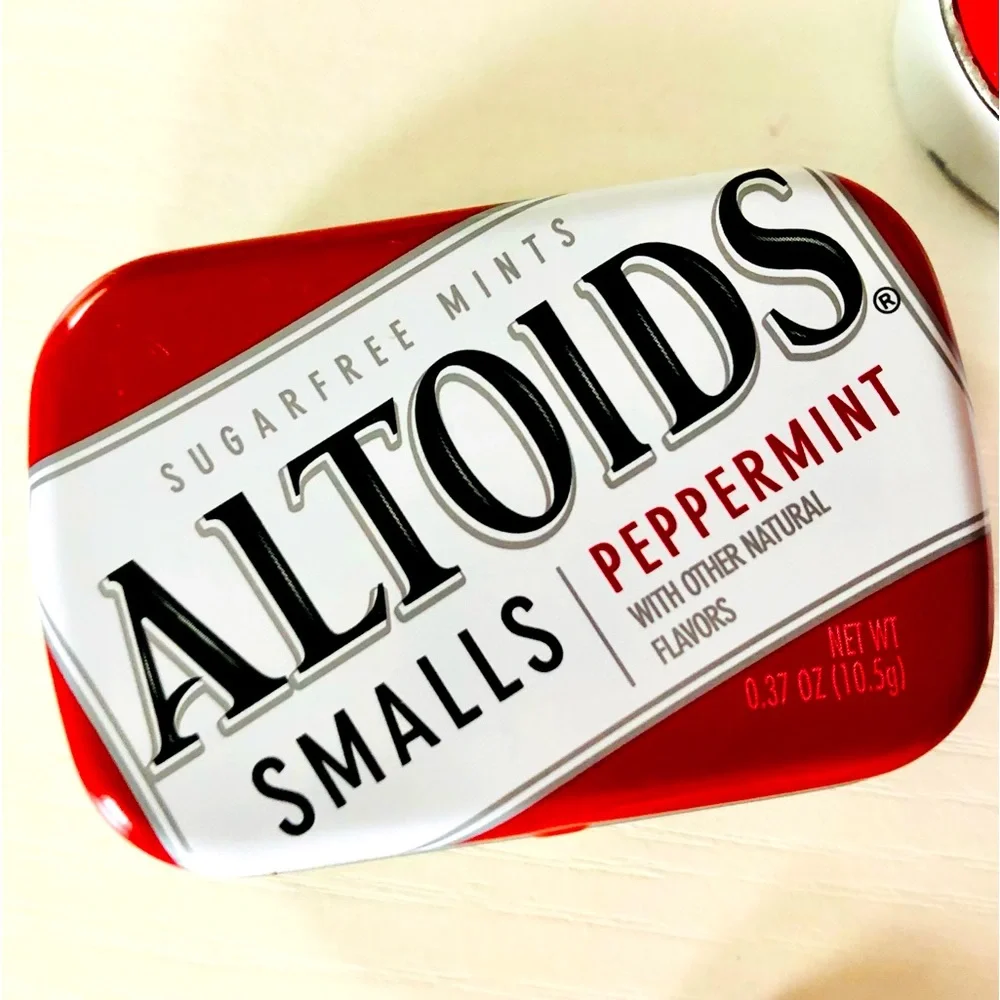 VTG  set 3 Vintage 2002 Altoids Strong Man Limited Edition Tin Peppermints - Picture 5 of 10